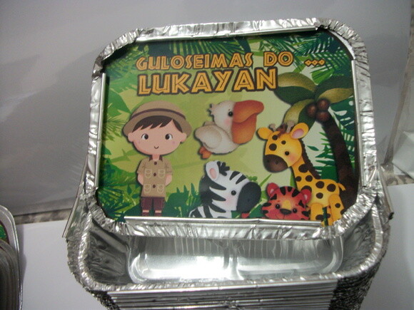 Marmitinhas Personalizadas safari