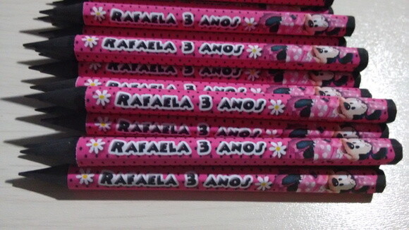 Mini Lapis Personalizado Minnie
