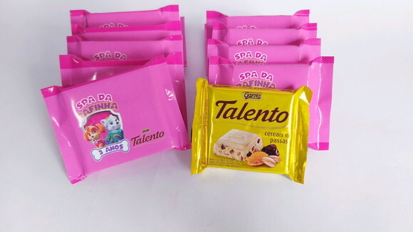 Mini Talento Personalizado Patrulha Canina