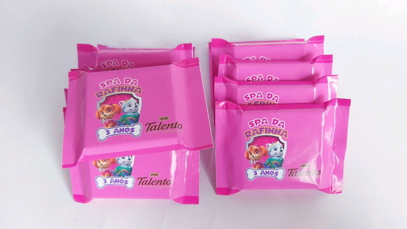 Mini Talento Personalizado Patrulha Canina