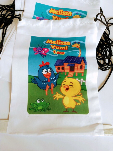 Mochilinhas Personalizadas