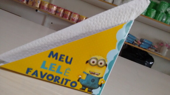 Porta Guardanapo Minions