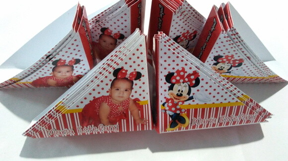 Porta Guardanapo Personalizado Minnie