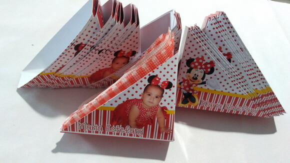 Porta Guardanapo Personalizado Minnie