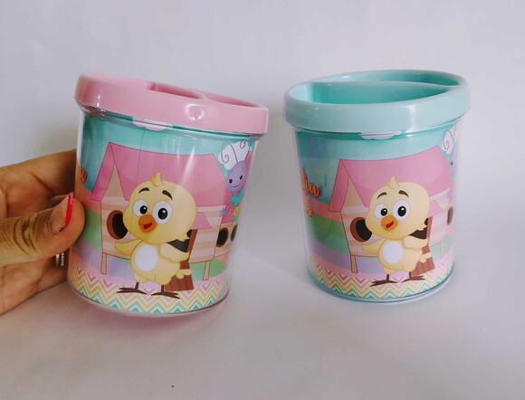 Porta Lápis Personalizado Galinha Pintadinha