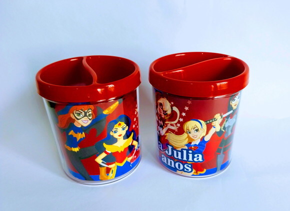 Porta Lápis Personalizado Heroinas