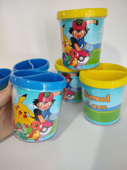 Porta Lápis Pokemon