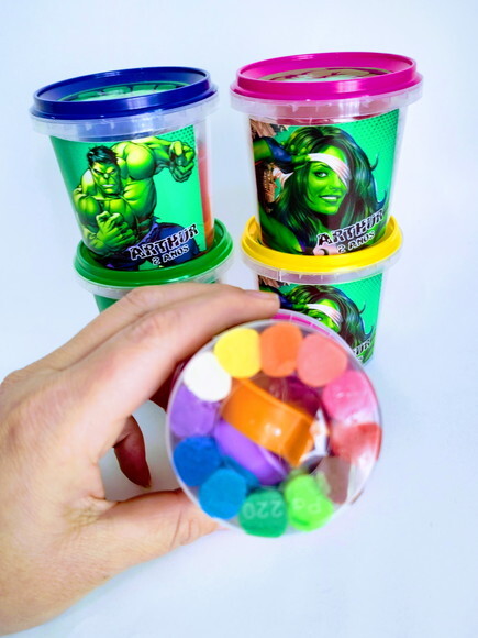 Pote de Massinha Personalizada