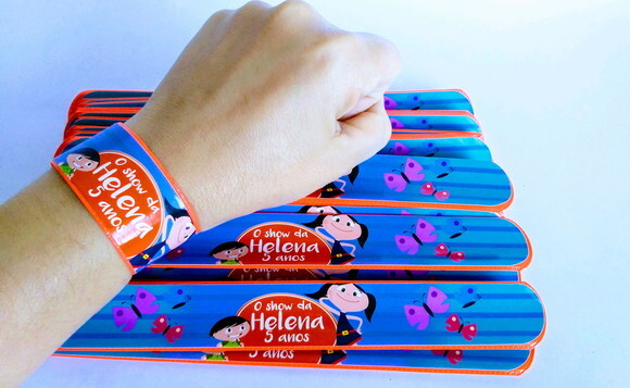 Pulseira Bate Enrola Personalizada