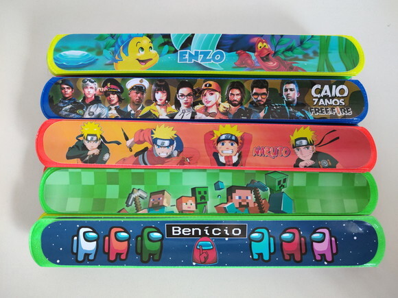 Pulseira Bate Enrola Personalizadas