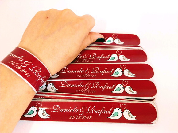 Pulseira Bate Enrola Personalizadas