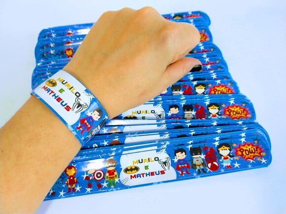 Pulseira Bate Enrola Personalizadas