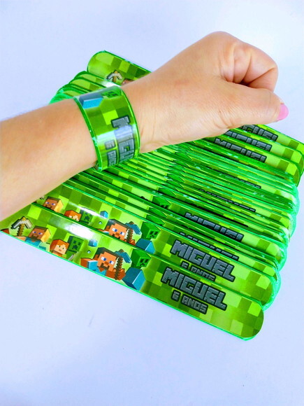 Pulseira Bate Enrola Personalizadas Unicórnio