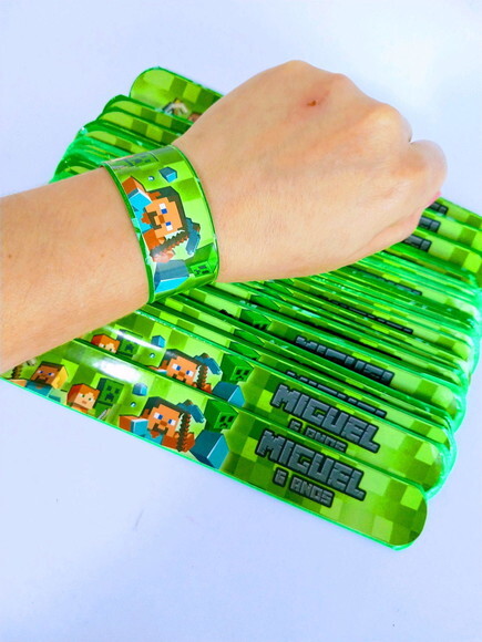 Pulseira Bate Enrola Personalizadas Unicórnio