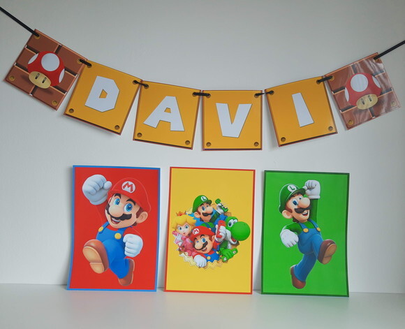 Quadrinho de Decoração para Aniversario
