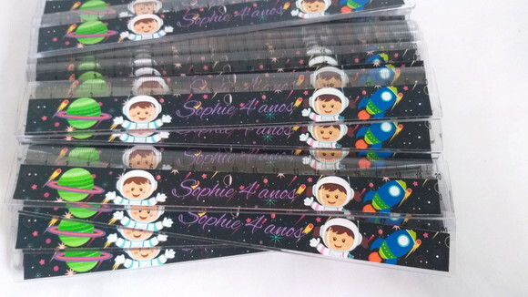 Régua Personalizada Astronauta