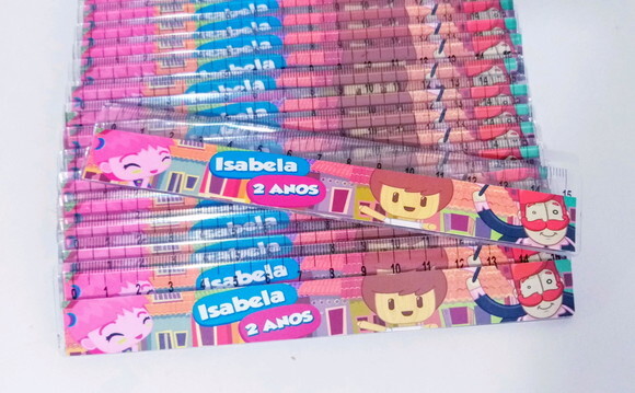 Régua Personalizada o Mundo de Bita