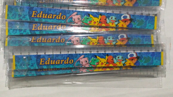 Régua Personalizada Pokémon