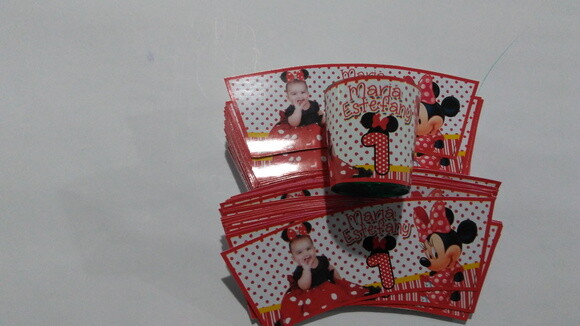 rotulo copinho brigadeiro minnie