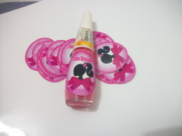 rotulo esmalte da barbie