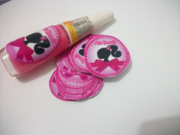 rotulo esmalte da barbie