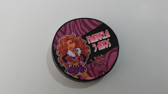 Rotulo para agua monster high