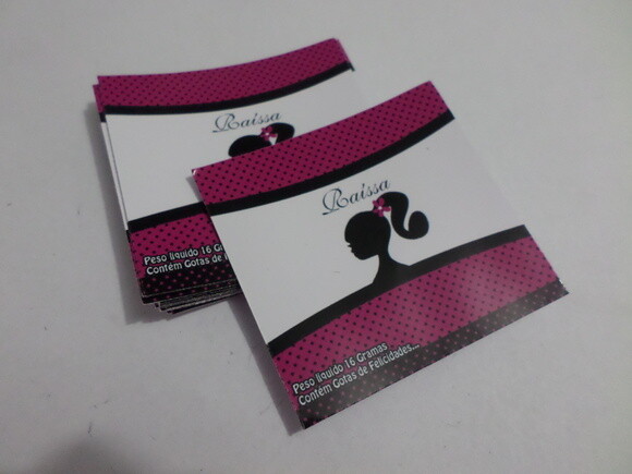 Rotulo para baton da barbie