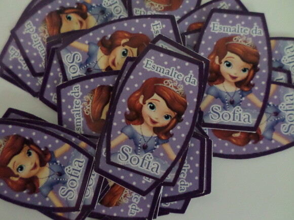 Rótulo para esmalte Sofia (0,50 cada)