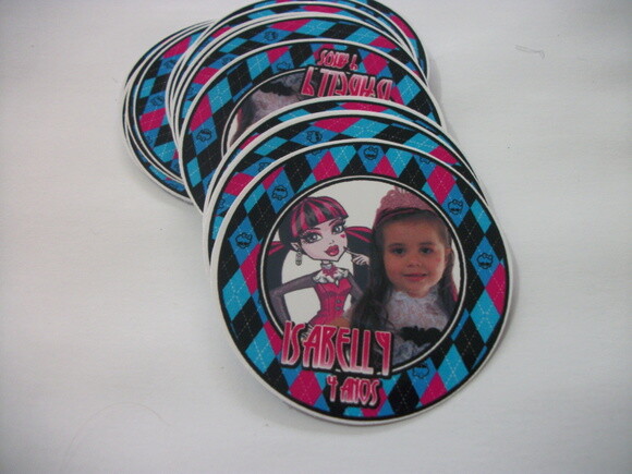 Rotulo para latinha monster high