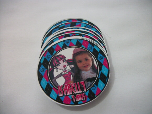 Rotulo para latinha monster high