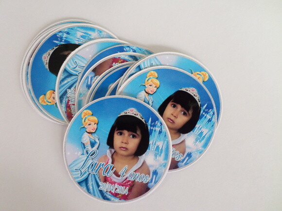 Rótulo para Latinha Personalizado Cinderela