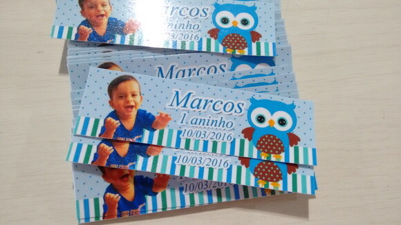 rotulo para papinha corujinha