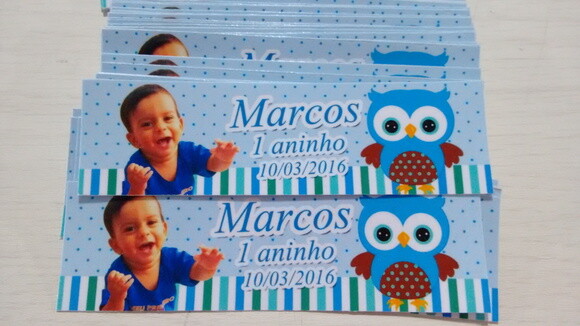 rotulo para papinha corujinha