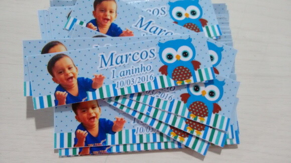 rotulo para papinha corujinha
