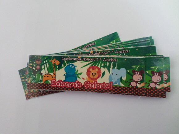 Rotulo para papinha safari