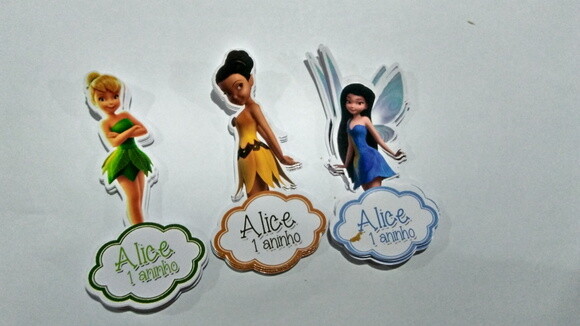 Rotulo para Tubet Tinker Bel