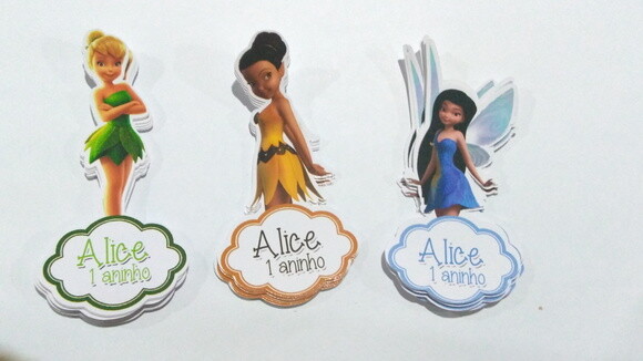 Rotulo para Tubet Tinker Bel