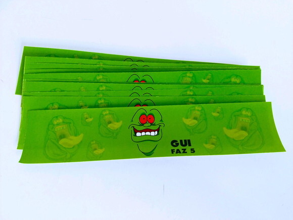 Rotulo Personalizado para Agua os Caça Fantasma