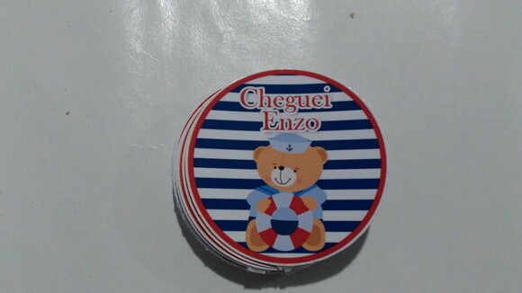 Rotulo Personalizado para Latinha Marinheiro