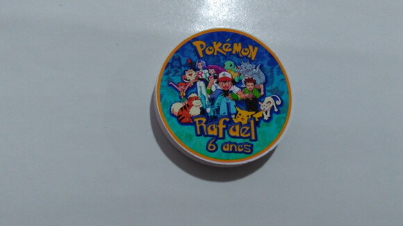 Rotulo Personalizado para Latinha Pokemon