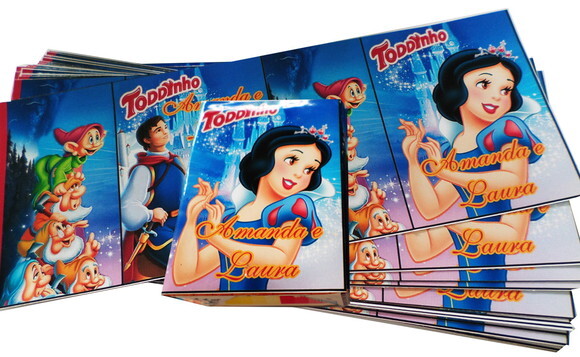 Rotulo Personalizado para Todynho Branca de Neve