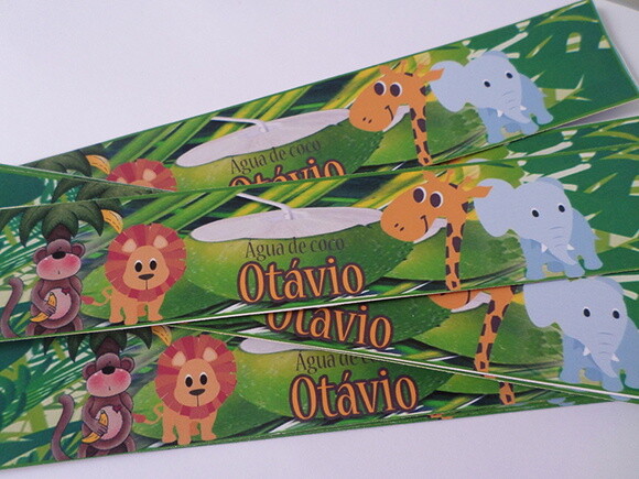Rótulos para Agua Safari