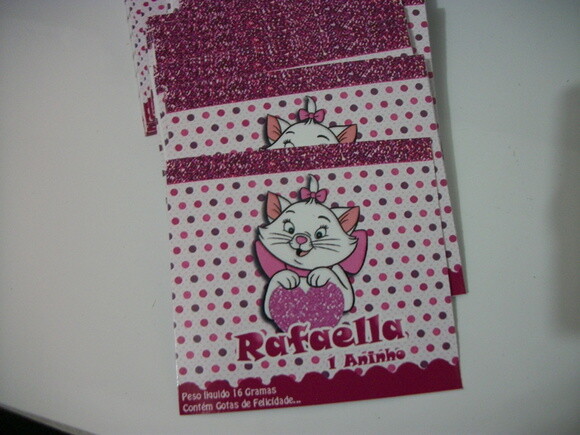Rótulos Para Baton gata marie