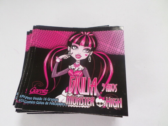Rótulos Para Baton monster high