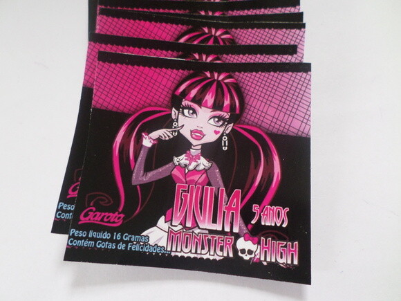 Rótulos Para Baton monster high