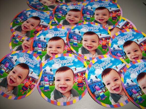 Rótulos para cantil backyardigans