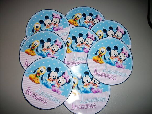 Rótulos para cantil mickey