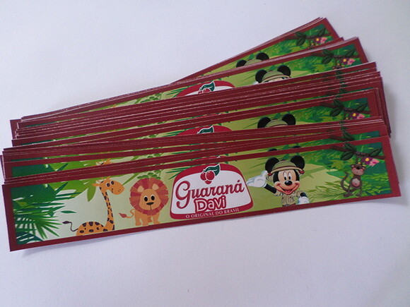 Rótulos Para Guarana Mickey Safari