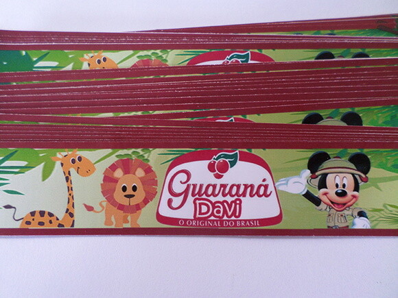 Rótulos Para Guarana Mickey Safari
