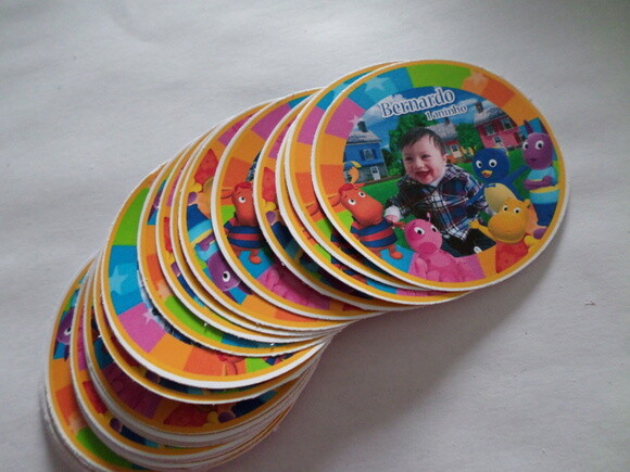 Rotulos para latinha backyardigans